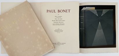 [BONET]. VALÉRY (P.) - ÉLUARD (P.) - MOUTARD-ULDRY...