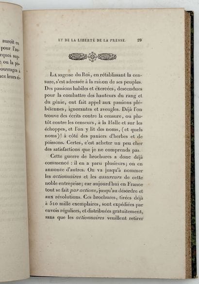 BONALD (L. G. A. de). ENSEMBLE DE 4 OUVRAGES:...