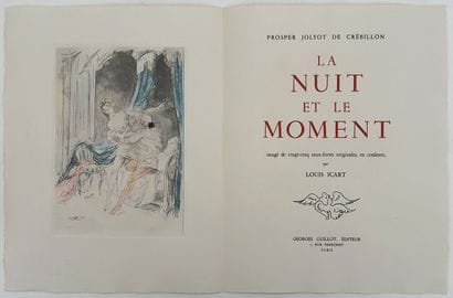 [ICART]. CRÉBILLON. LA NUIT ET LE MOMENT....