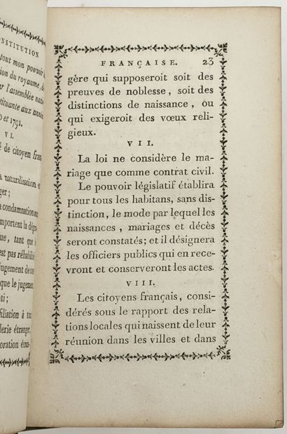 [RÉVOLUTION FRANÇAISE — CONSTITUTION DE 1791]....