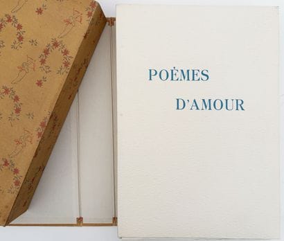 [BÉCAT]. VERLAINE (Paul). POÈMES D'AMOUR....
