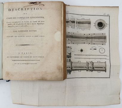 [MILITARIA]. MONGE (Gaspard). DESCRIPTION...