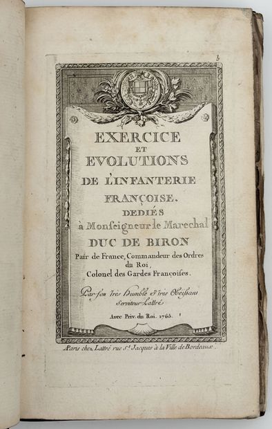 [MILITARIA - INFANTERIE]. LATTRÉ (Jean)....