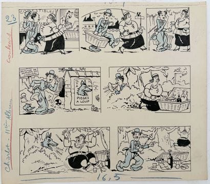 [BANDE-DESSINÉE]. THOMEN (Raoul). ENSEMBLE...