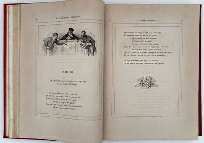 [DORÉ]. LA FONTAINE (J. de). FABLES DE LA...