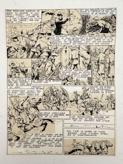 [BANDE-DESSINÉE]. LE RALLIC (Étienne). ENSEMBLE...
