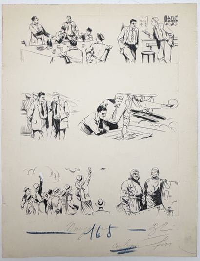 [BANDE-DESSINÉE]. GIFFEY (René). ENSEMBLE...