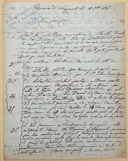 [ALGÉRIE]. LETTRE MANUSCRITE D'UN SOLDAT...