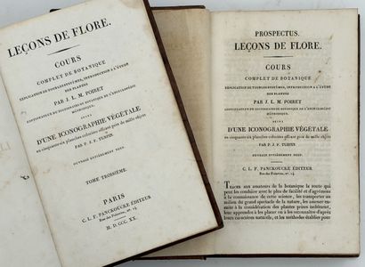 POIRET (P. J. F.). LEÇONS DE FLORE. Cours...
