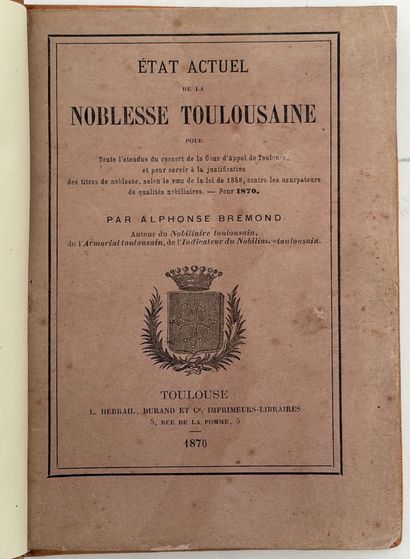 [GÉNÉALOGIE]. HOZIER (Charles d'). ARMORIAL...
