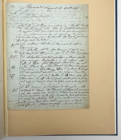 [ALGÉRIE]. LETTRE MANUSCRITE D'UN SOLDAT...