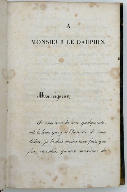 [VOYAGES]. BARBÉ-MARBOIS (François de). HISTOIRE...