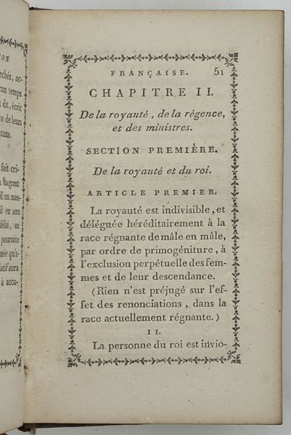 [RÉVOLUTION FRANÇAISE — CONSTITUTION DE 1791]....