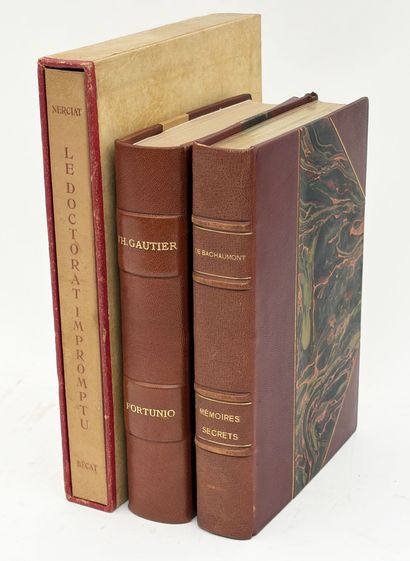 [BÉCAT]. NERCIAT (A. de). LE DOCTORAT IMPROMPTU....