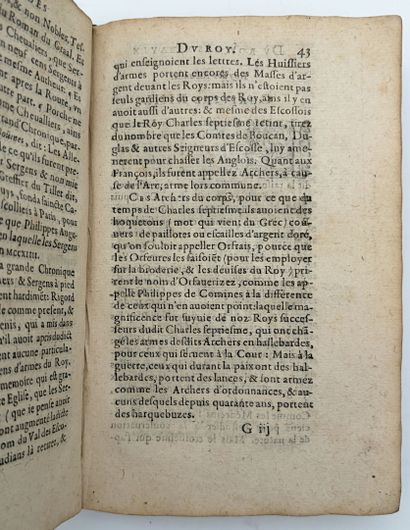 [GÉNÉALOGIE]. FAUCHET (Claude). ORIGINE DES...