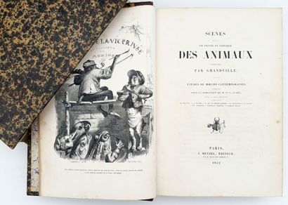 [GRANDVILLE (J. J.)]. LES MÉTAMORPHOSES DU...