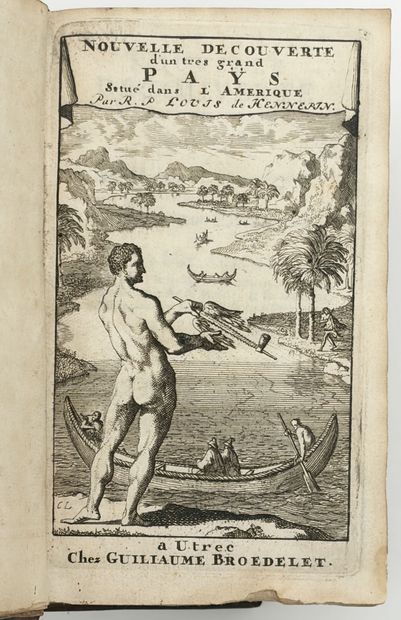 [VOYAGES]. HENNEPIN (Louis). NOUVELLE DÉCOUVERTE...
