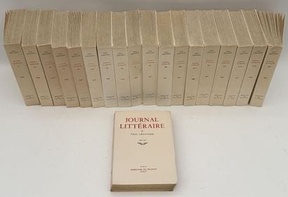 LÉAUTAUD (Paul). JOURNAL LITTÉRAIRE. P.,...