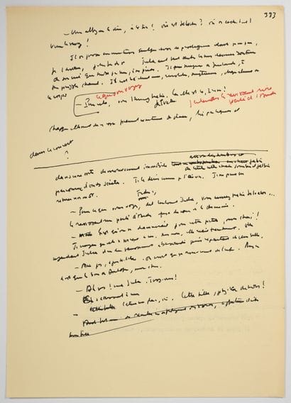 [AUTOGRAPHE]. RASPAIL (Jean). LES YEUX D'IRÈNE....
