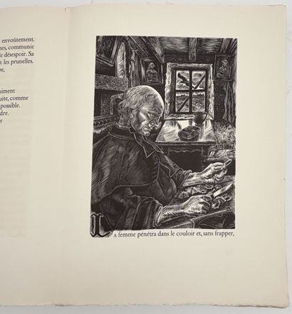 QUÉFFELEC (H.). UN HOMME D'OUESSANT. Bibliophiles...