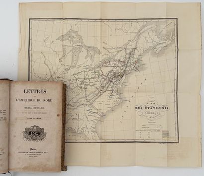 [VOYAGES]. CHEVALIER (Michel). LETTRES SUR...