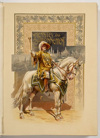 [RUSSIE - COURONNEMENT DE NICOLAS II]. KRIVENKO...