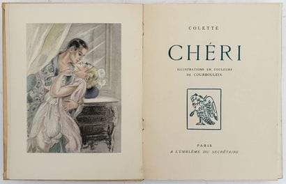 COLETTE. ENSEMBLE DE 3 OUVRAGES ILLUSTRÉS:...