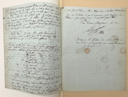 [ALGÉRIE]. LETTRE MANUSCRITE D'UN SOLDAT...