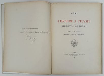 [ESCRIME]. MARS [Pseudonyme de Maurice BONVOISIN]....