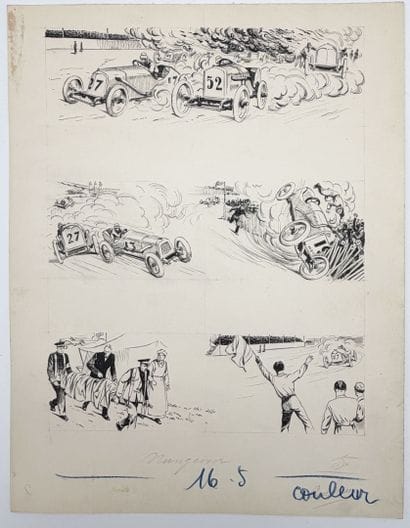 [BANDE-DESSINÉE]. GIFFEY (René). ENSEMBLE...