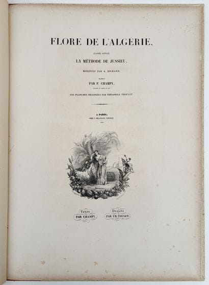 [ALGÉRIE]. CHAMPY (P.). FLORE DE L'ALGÉRIE,...