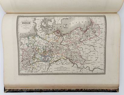 MALTE-BRUN. GÉOGRAPHIE UNIVERSELLE + ATLAS...