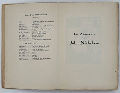 STEVENSON (R.-L.). LES MÉSAVENTURES DE JOHN...