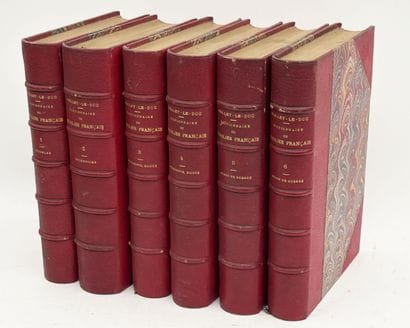 VIOLLET-LE-DUC (Eugène). DICTIONNAIRE RAISONNÉ...