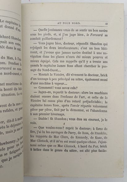 VERNE (Jules). ENSEMBLE DE 5 TITRES, des...
