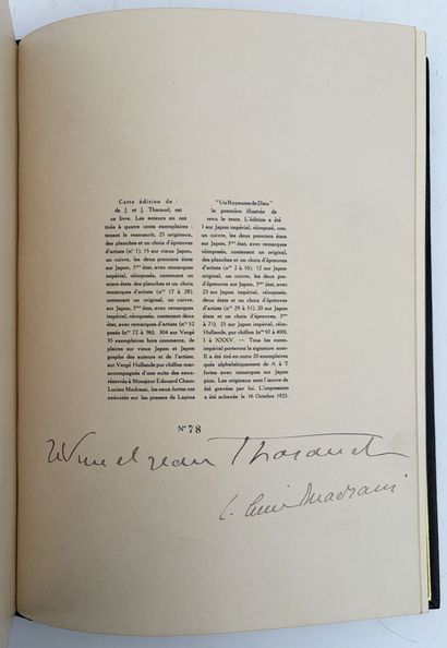 THARAUD (Jérôme et Jean). UN ROYAUME DE DIEU....