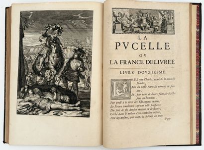 CHAPELAIN (Jean). LA PUCELLE OU LA FRANCE...