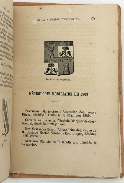 [GÉNÉALOGIE]. HOZIER (Charles d'). ARMORIAL...