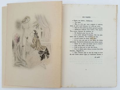 [CURIOSA]. LOUŸS (Pierre). SCÈNES DE PÉRIPATÉTICIENNES....