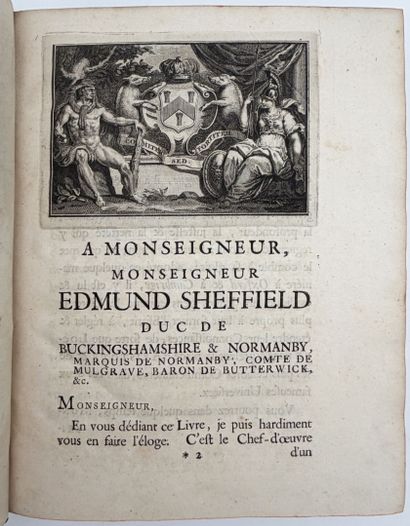 LOCKE (John). ESSAI PHILOSOPHIQUE CONCERNANT...