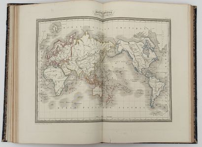 MALTE-BRUN. GÉOGRAPHIE UNIVERSELLE + ATLAS...