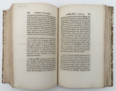 [ALGÉRIE]. MONT ROND (de). HISTOIRE DE LA...