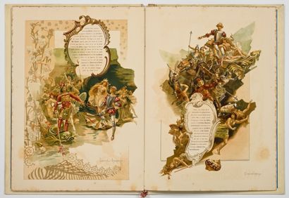 [RUSSIE - COURONNEMENT DE NICOLAS II]. KRIVENKO...