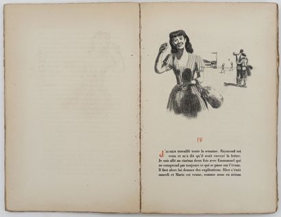 CAMUS (Albert). L'ÉTRANGER. P., Nrf, 1946....