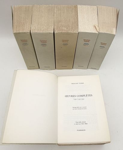 TZARA (Tristan). OEUVRES COMPLÈTES. Texte...