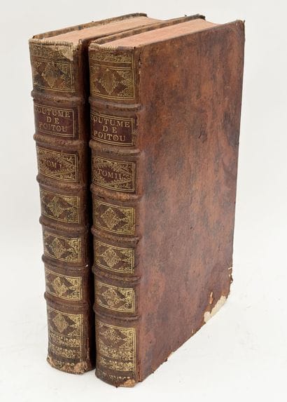BOUCHEUL (Joseph). COUTUMIER GÉNÉRAL ou corps...