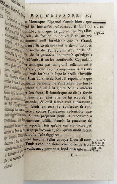 WATSON (Robert). HISTOIRE DU RÈGNE DE PHILIPPE...