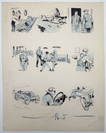 [BANDE-DESSINÉE]. GIFFEY (René). ENSEMBLE...