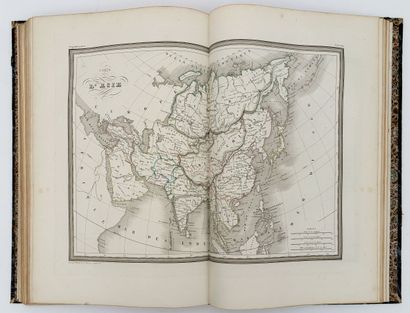 MALTE-BRUN. GÉOGRAPHIE UNIVERSELLE + ATLAS...