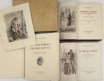 [BÉCAT]. NERCIAT (A. de). LE DOCTORAT IMPROMPTU....